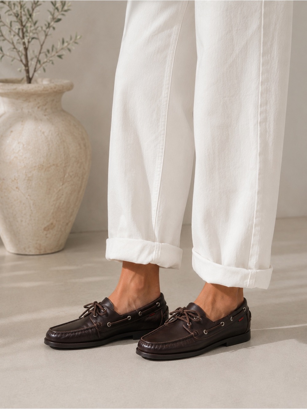 Aeyde Harris Calf Leather Moka Loafers